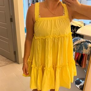 Beautiful yellow dress